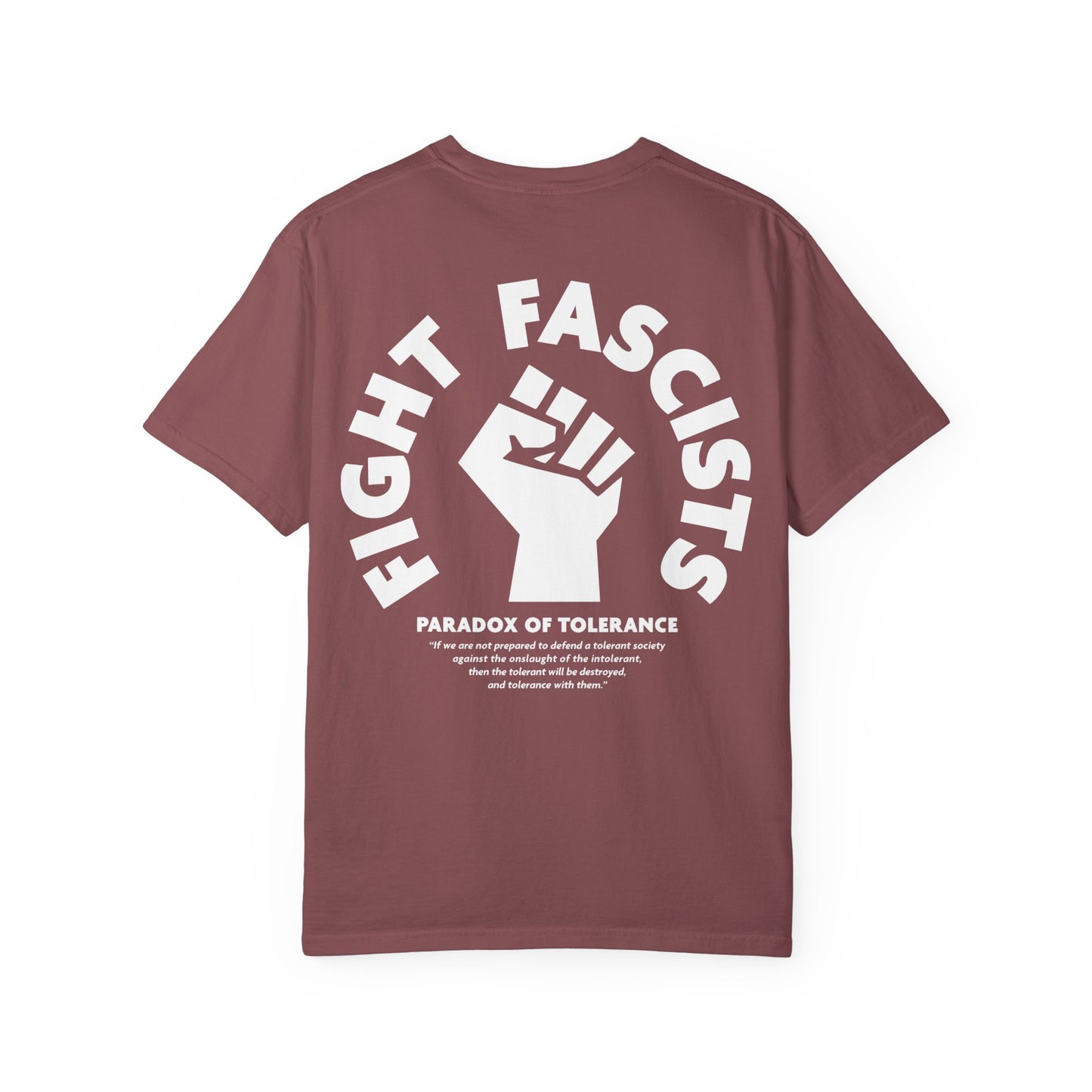 Paradox of Tolerance, Anti-Fascist Activism T-Shirt